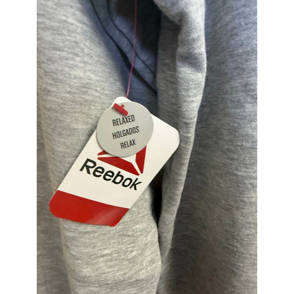 reebok womens plus size xxl gray collared pullover - Picture 6 of 7